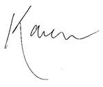 Karen Wallace Signature